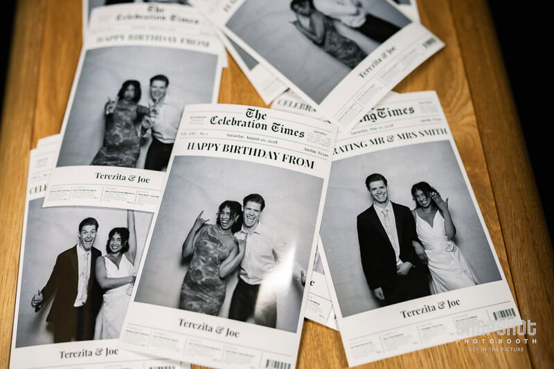 Newspaper Photobooth Preview